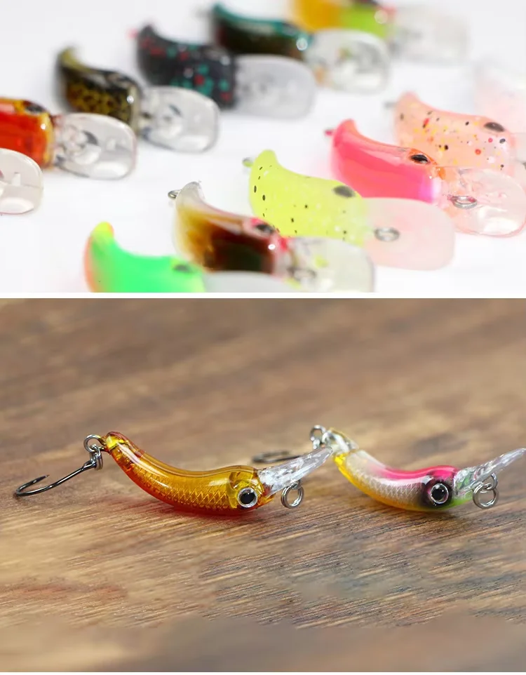 New 1 2g 4cm Mini Floating ABS Various - view 9