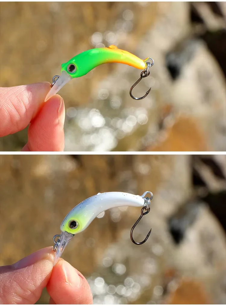 New 1 2g 4cm Mini Floating ABS Various - view 11