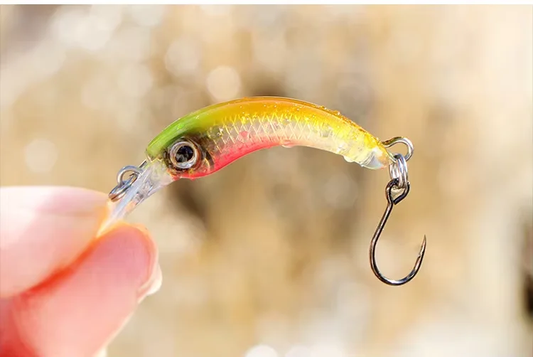New 1 2g 4cm Mini Floating ABS Various - view 12