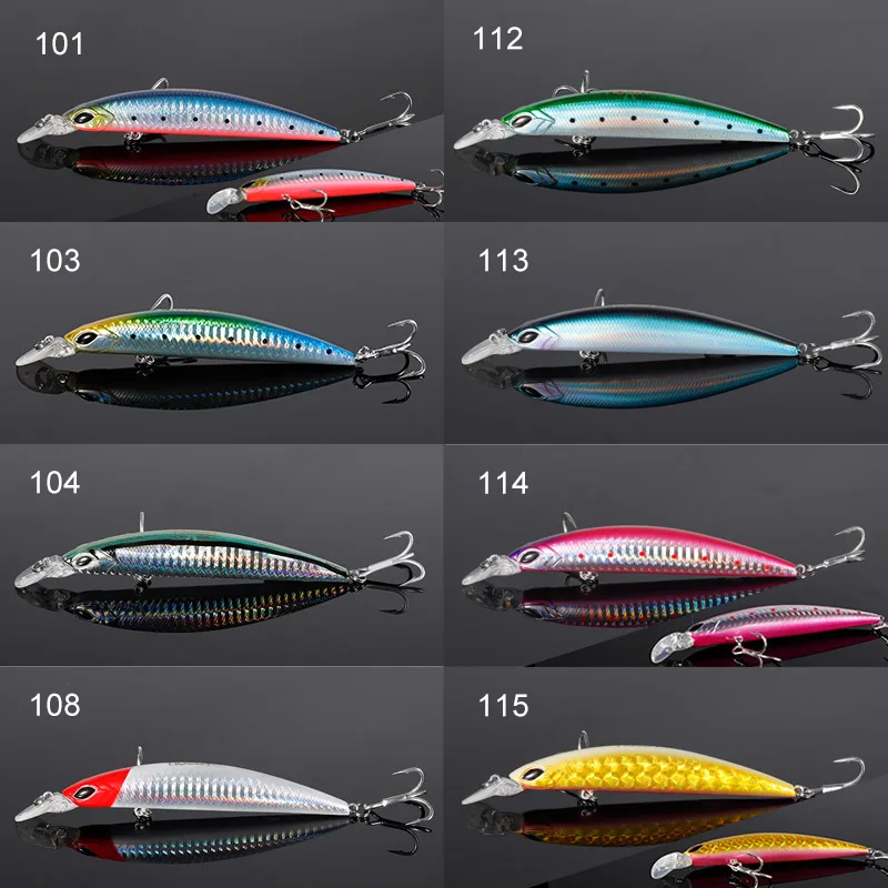CHEERY Sinking 110mm 19g Minnow Lure ABSPlastic Lure - view 4