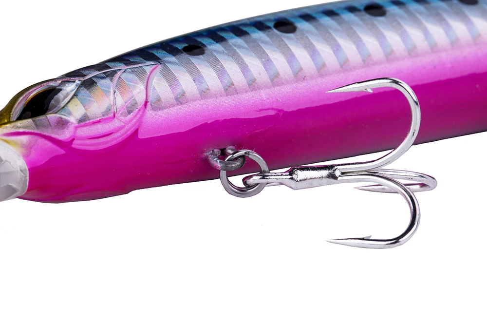 CHEERY Lures Minnow Fake Fish Salt ABS, Metal Minnow Lure - view 2