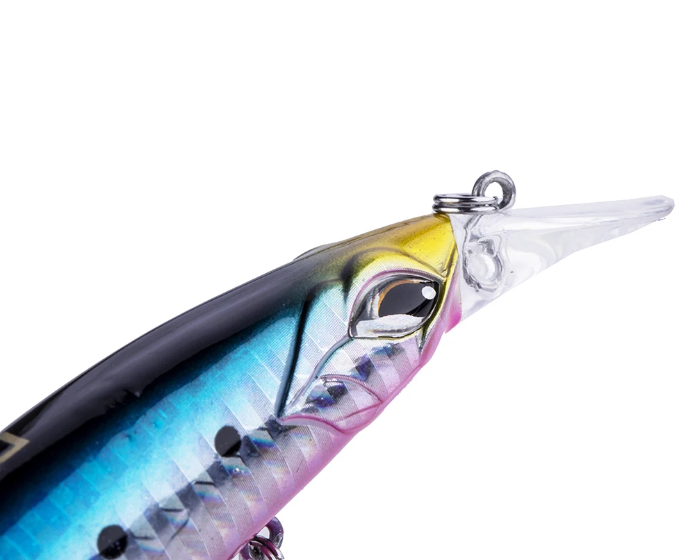 CHEERY Lures Minnow Fake Fish Salt ABS, Metal Minnow Lure - view 3