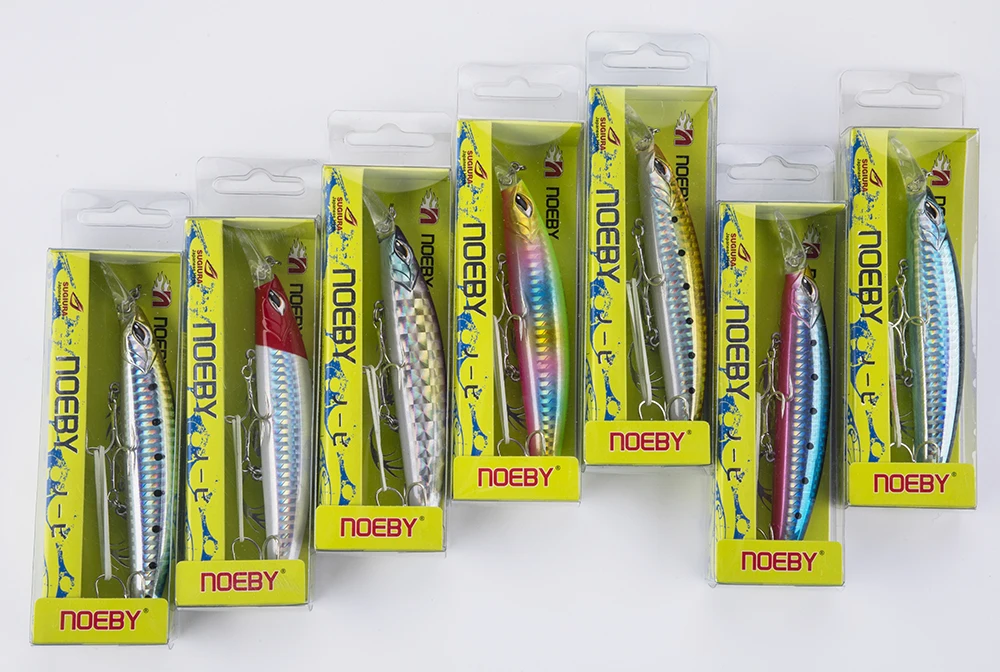 CHEERY Lures Minnow Fake Fish Salt ABS, Metal Minnow Lure - view 6