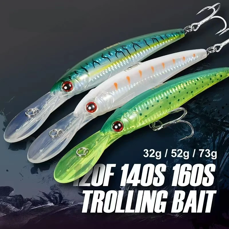 CHEERY High Quality Hot Sell 140MM Stainless Steel, ABS Minnow Lure - view 5