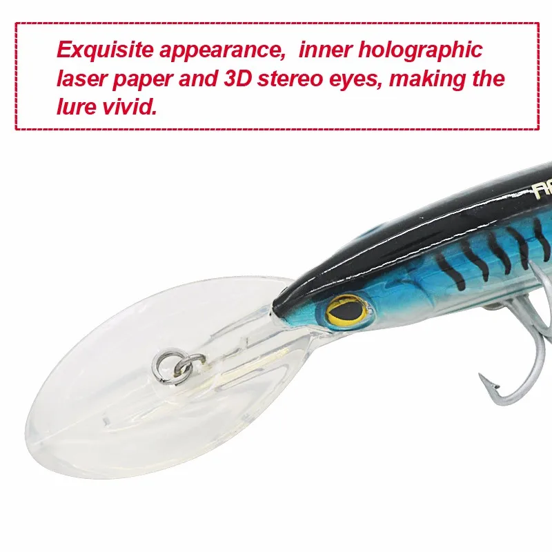 CHEERY High Quality Hot Sell 140MM Stainless Steel, ABS Minnow Lure - view 8