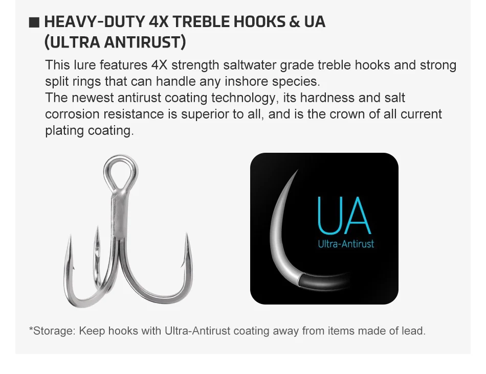 CHEERY Stainless Steel Thru Wire Construction Stainless Steel, ABS Minnow Lure - view 12