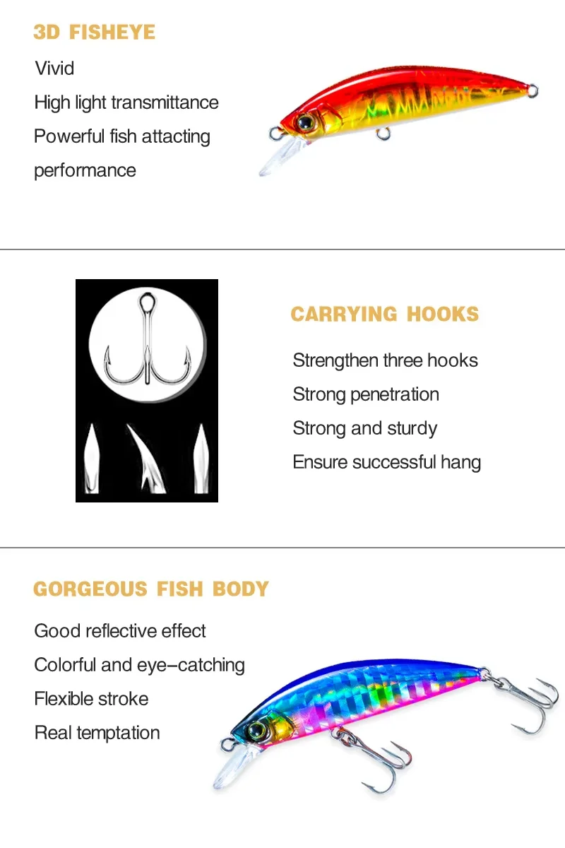 Cheery New 50 Millimeter Cheery Mini ABS Lure Kit - view 11