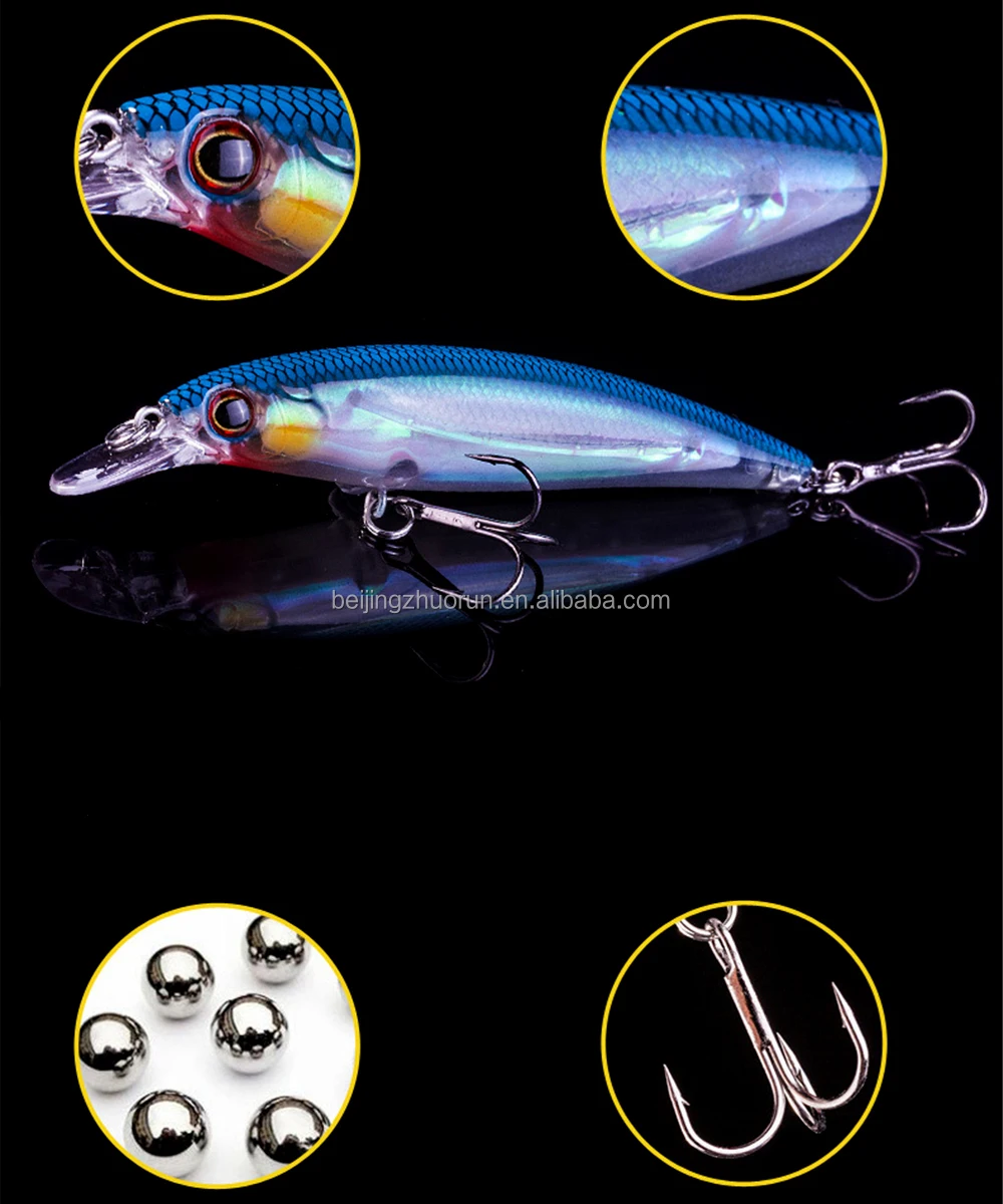 Wholesale 12 Color Cheery Luminous Carp ABSPlastic Hard Lure - view 9