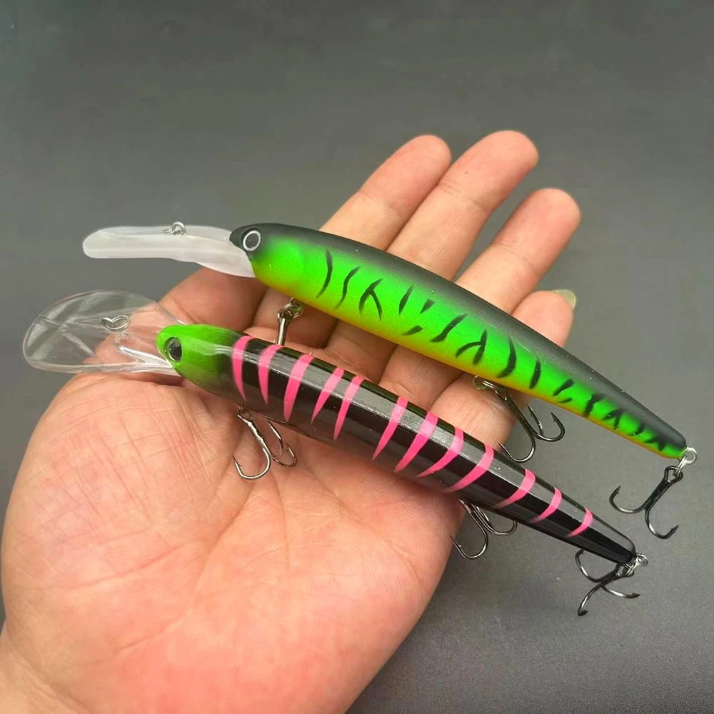Cheery M062 120mm 20g Minnow Fishing ABS Bait - view 2