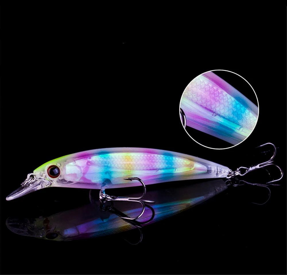 Cheery 12 Color Freshwater Mini Fish ABSPlastic Hard Lure - view 4
