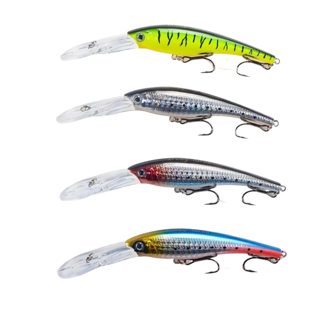 Cheery 105mm 23G Minnow Now Bass ABS, Silicone Hard Lure - view 6