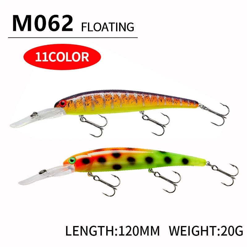 Top Right M062 20g 120mm Bandit ABS Bait - view 6