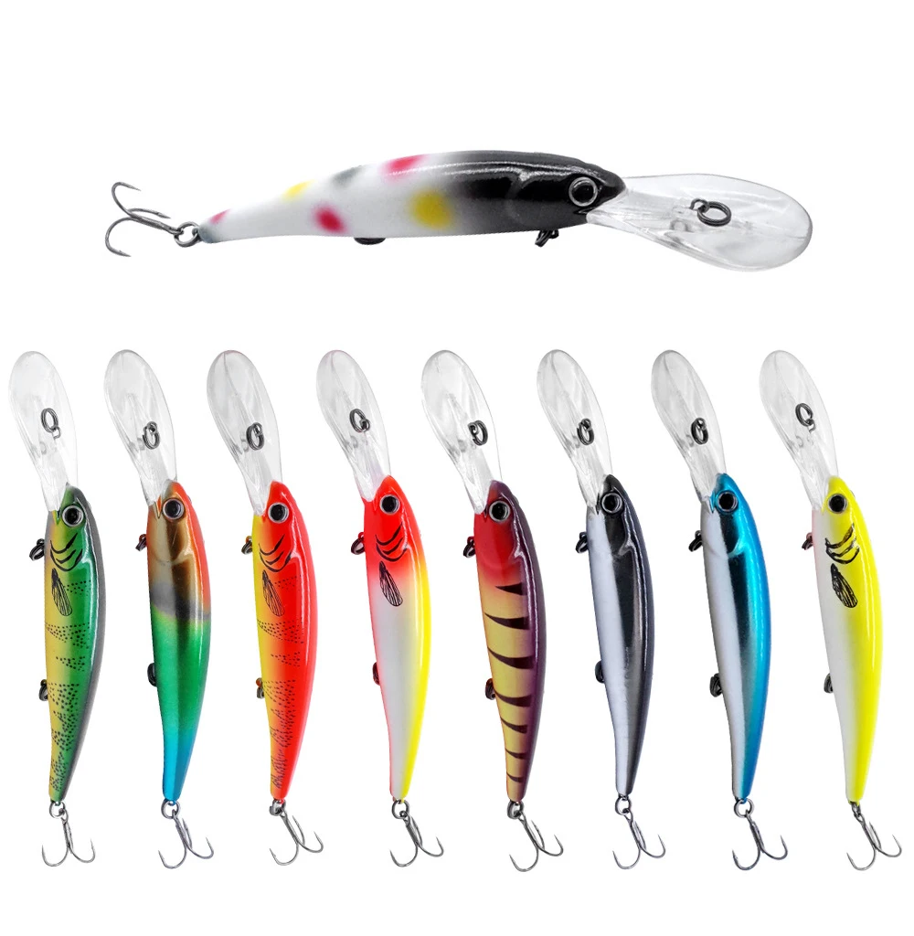 Cheery 20 Color Deep Cornea Trolling ABS, Plastic Hard Lure - view 7