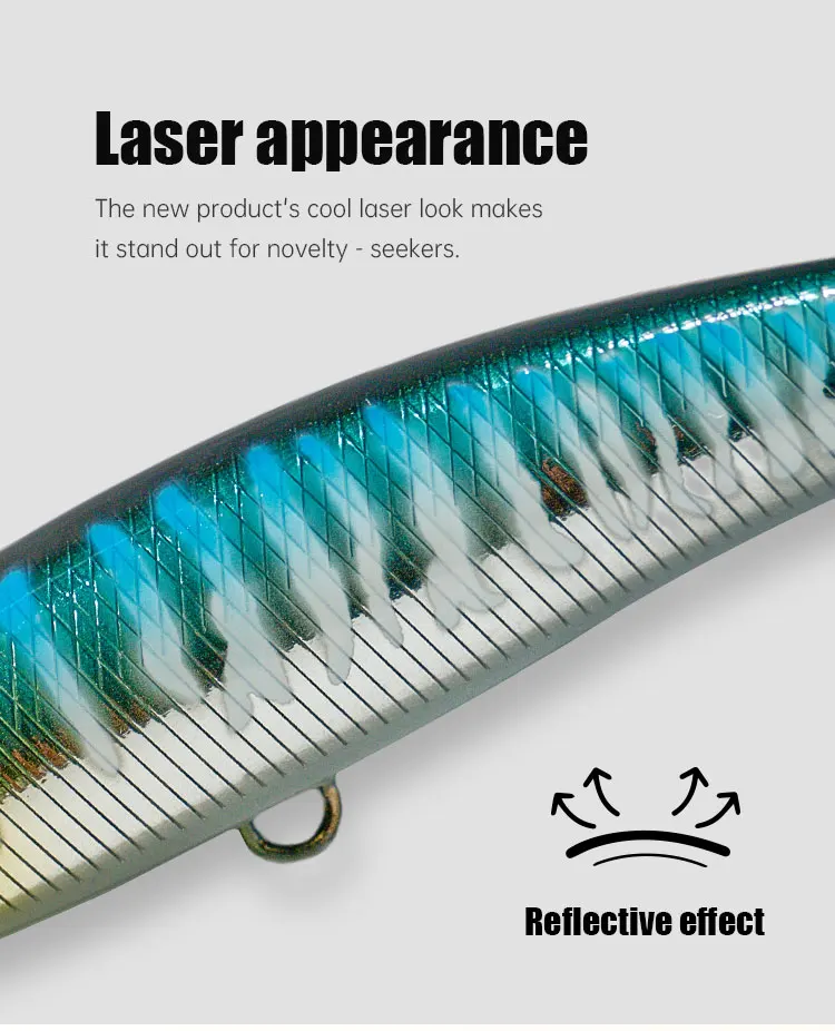 ZOZ High Quality 140mm 35g Floating ABS Minnow Lure - view 15