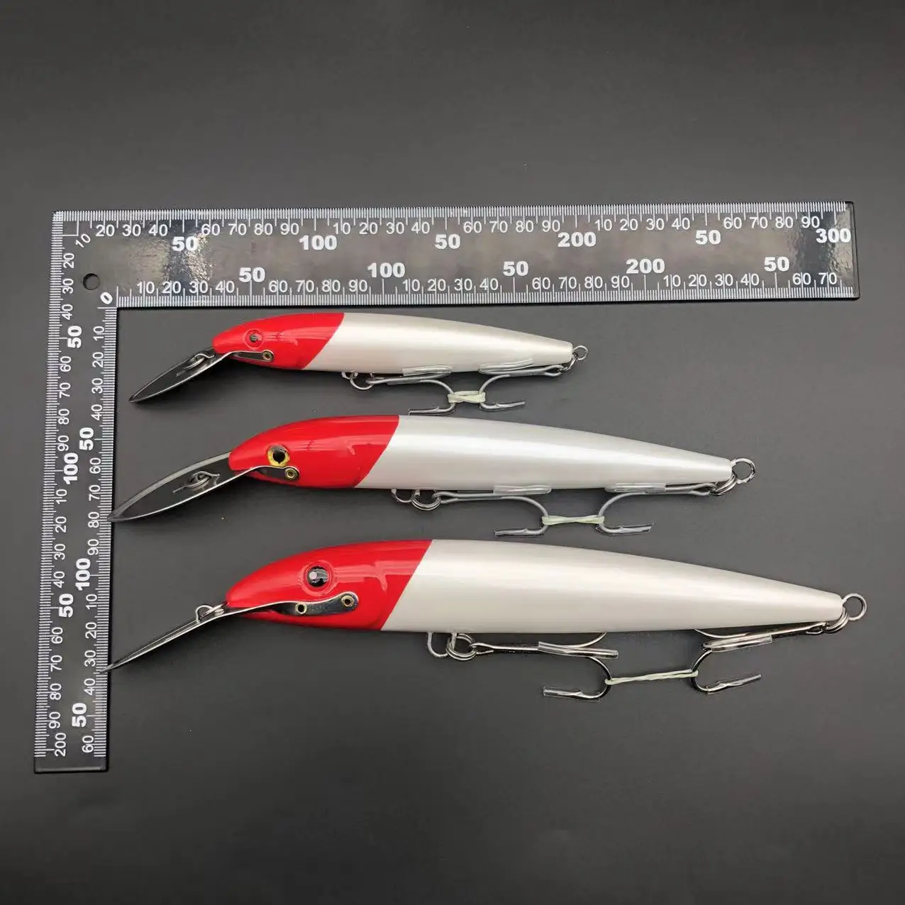 CHEERY 180mm 60g Red White Casting ABS Hard Lure - view 9