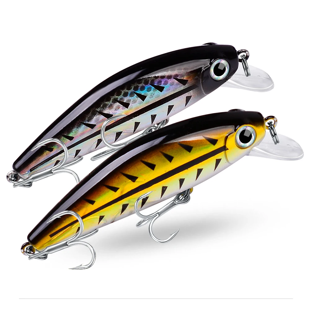 Cherry Topwater Minnow Artificial Hard Bait Abs hard plastic Hard Lure - view 12