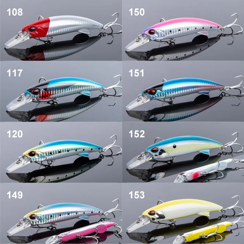 CHEERY Fast Sinking Minnow Sinking Minnow ABS Plastic Lure - view 2