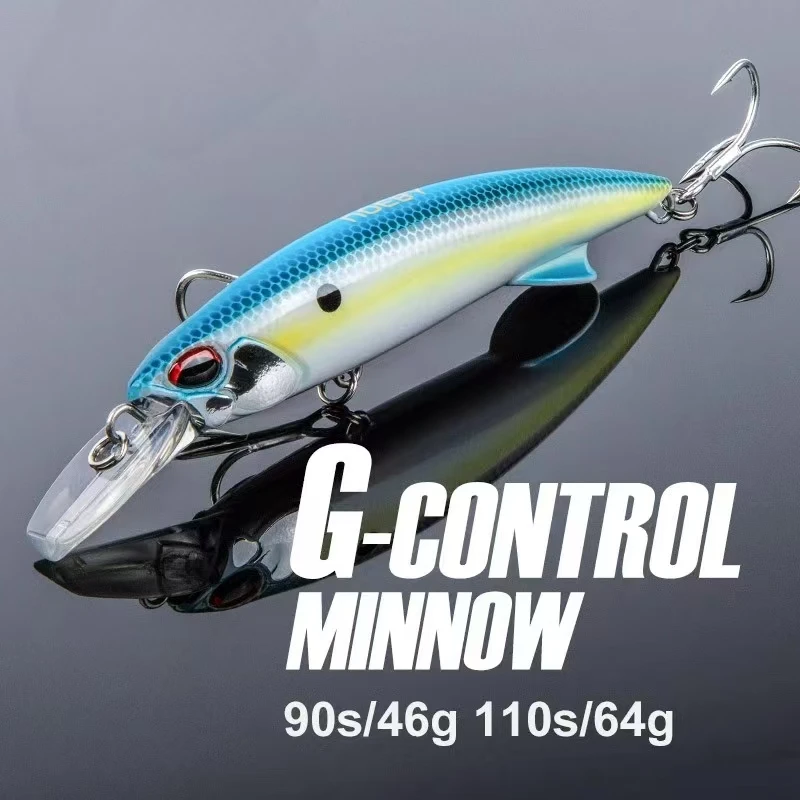 CHEERY Fast Sinking Minnow Sinking Minnow ABS Plastic Lure - view 6
