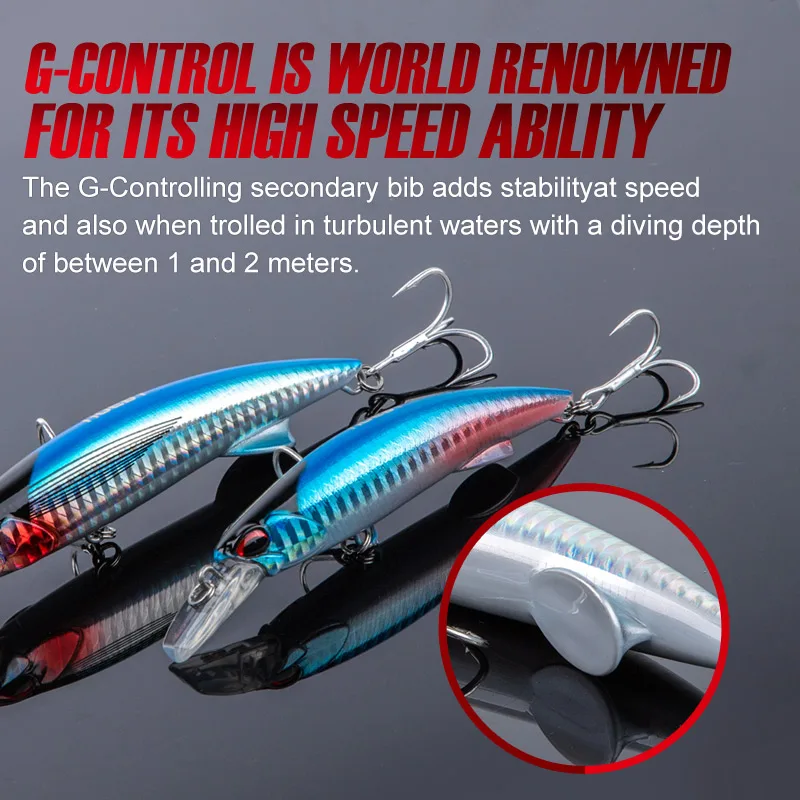 CHEERY Fast Sinking Minnow Sinking Minnow ABS Plastic Lure - view 8