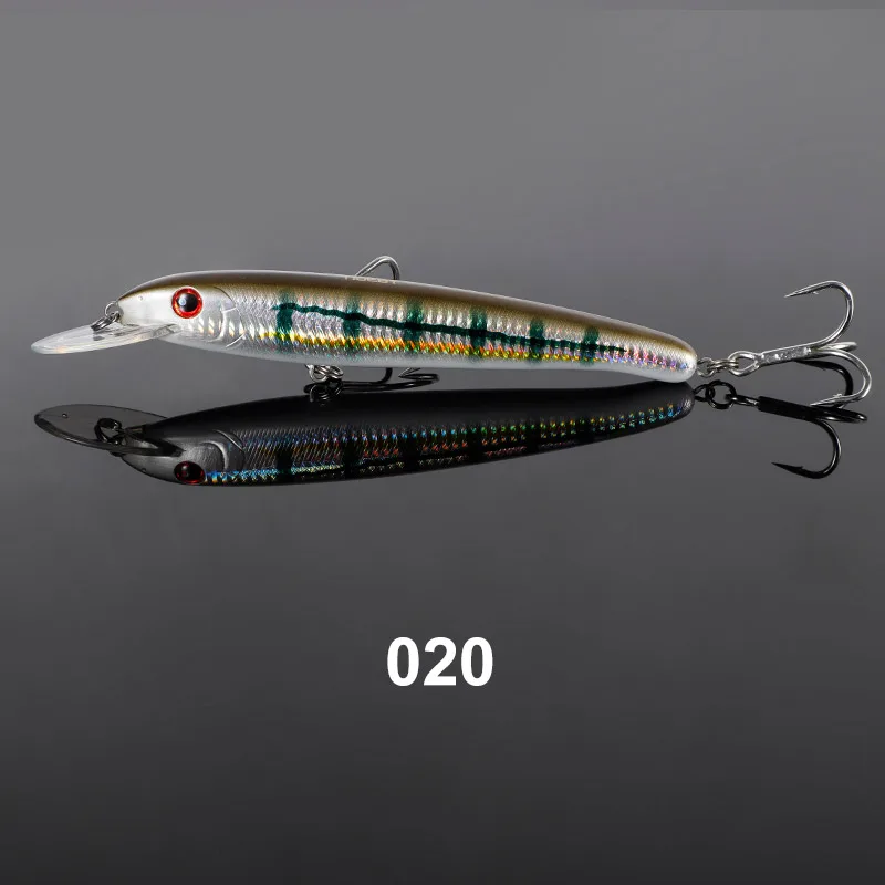 Plastic Minnow Lure Jerk Bait Floating ABS Plastic Lure, Seawater Fishing Bait, Fake Lure - view 5