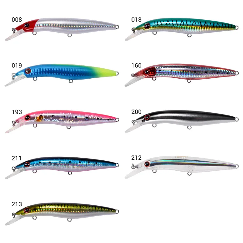 High Quality Saltwater Fishing Jerk Bait ABS Hard Lure - view 7