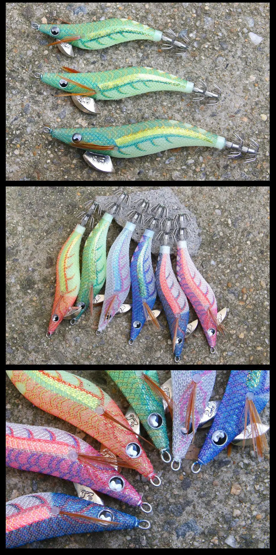 CHEERY Luminous Body Shrimp 2 5 Silicone LureBait, Various, Various - view 8