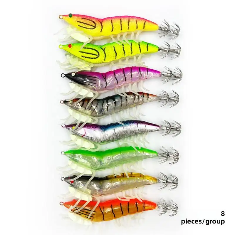Cheery New Luminous Squid Hook Realistic