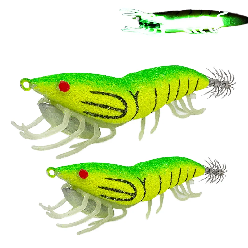Cheery New Luminous Squid Hook Realistic Plastic Lure Accessories - view 2