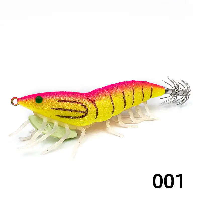 Cheery New Luminous Squid Hook Realistic Plastic Lure Accessories - view 3