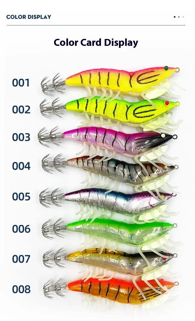 Cheery New Luminous Squid Hook Realistic Plastic Lure Accessories - view 14