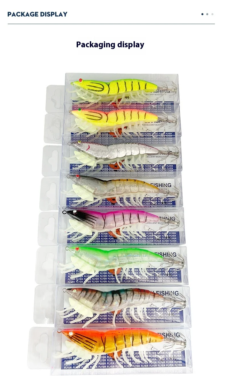 Cheery New Luminous Squid Hook Realistic Plastic Lure Accessories - view 15