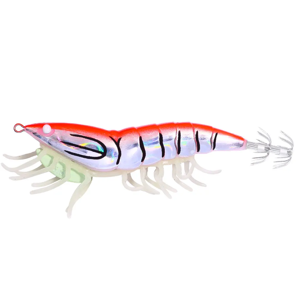 Cheery 12cm 22 4G Luminous Shrimp Metal, Plastic Squid Lure - view 10