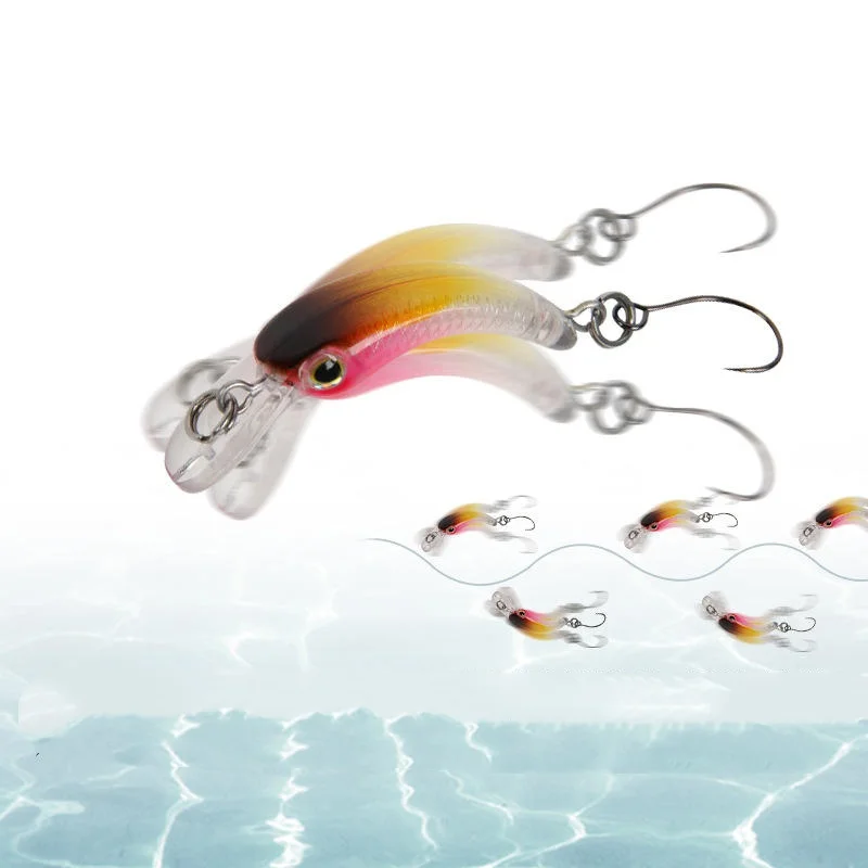 New 1 2g 4cm Mini Floating ABS Various - view 2