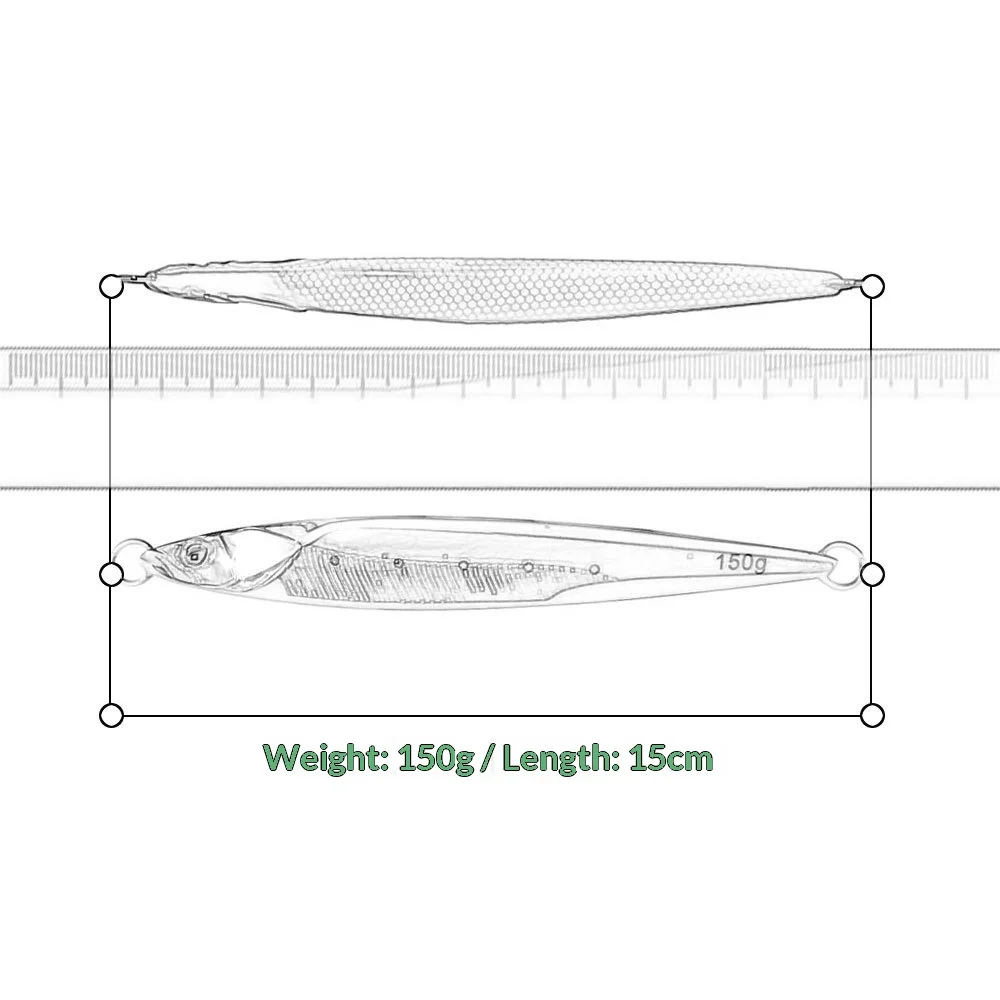 CHEERY Lead Fish Slow Jigging Metal Metal None - view 17
