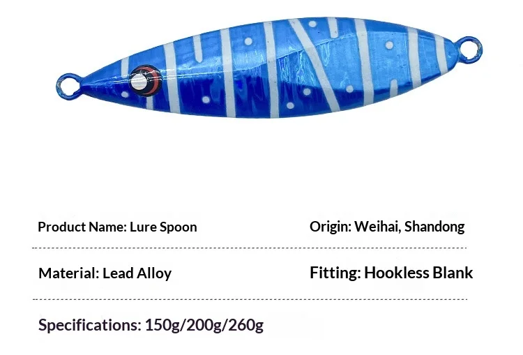 Lure Metal Jig 150 200g Luminous Various None - view 14