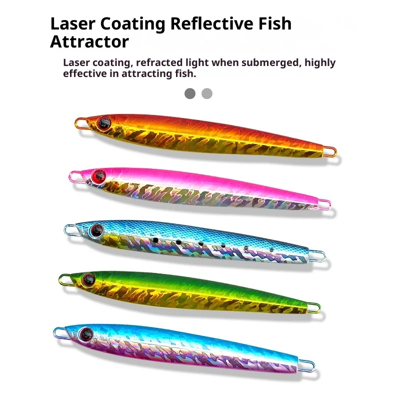 CHEERY Full Water Column Overturned Slow Metal Hard Lure - view 4