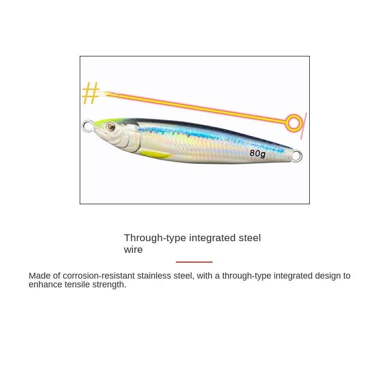 Cross Border Dedicated Metal Jig Lure Metal None - view 4