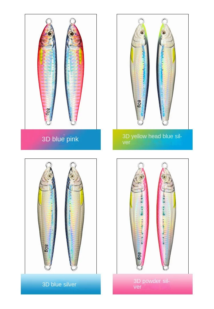 Cross Border Dedicated Metal Jig Lure Metal None - view 11