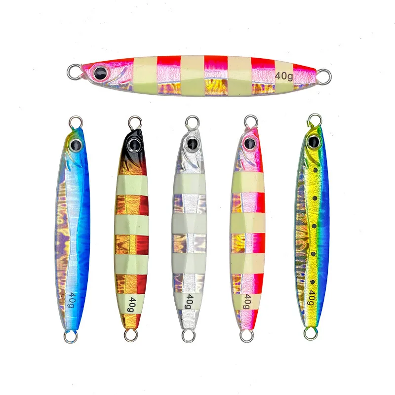 Iron Plate Lure Night Glow Laser