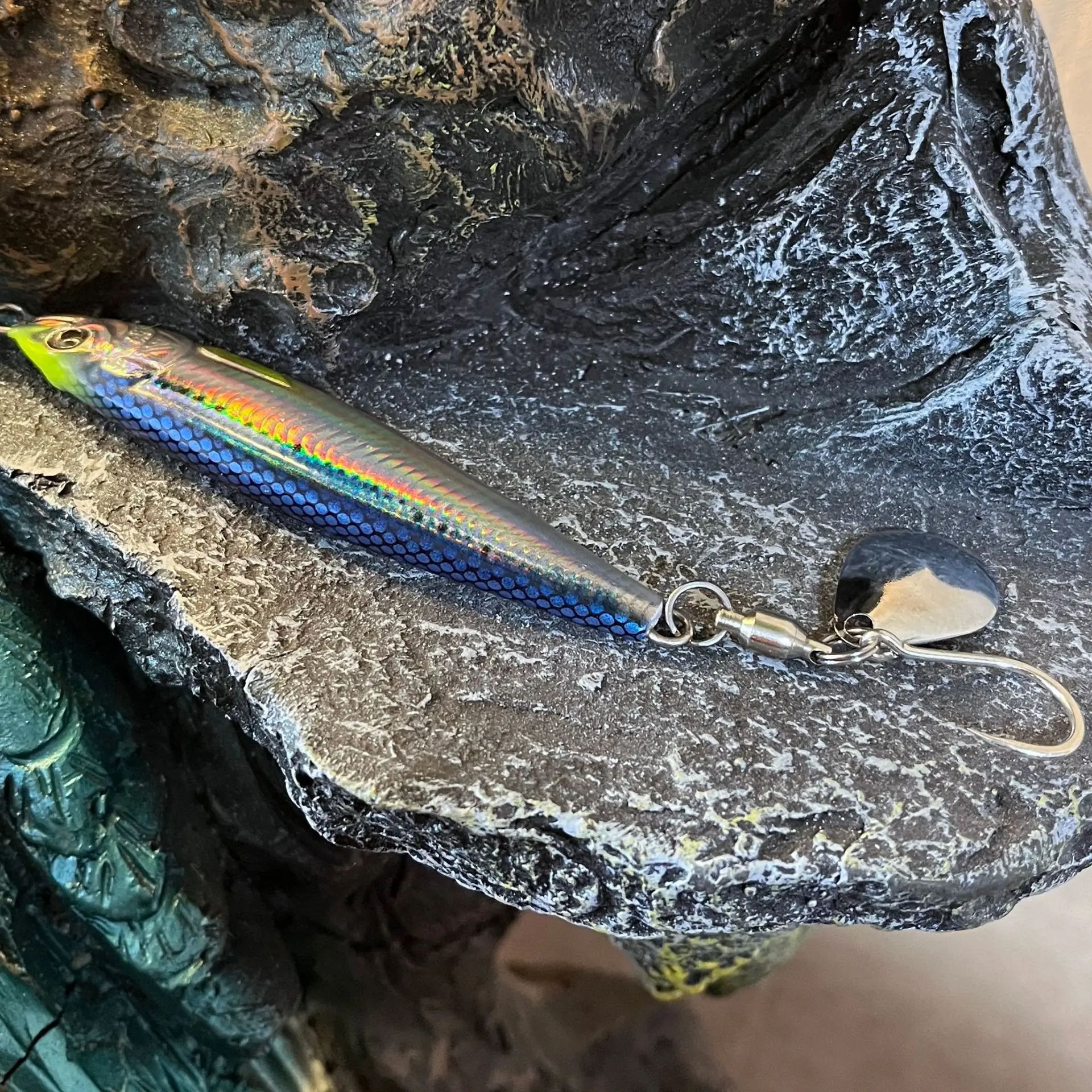 UV Metal Jig Lure Spinner Bait Metal None - view 4