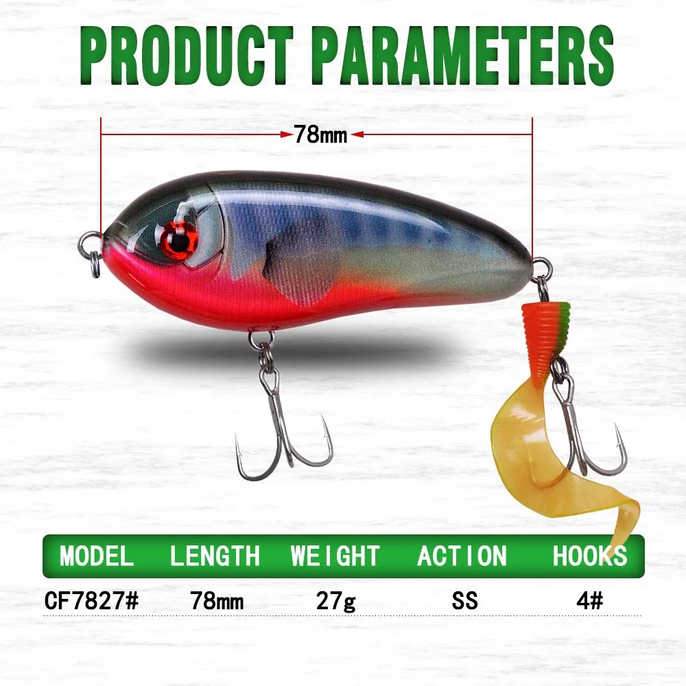 Lure 25g Freshwater Biomimetic Artificial Fish ABS Artificial & Bionic Lures - view 2