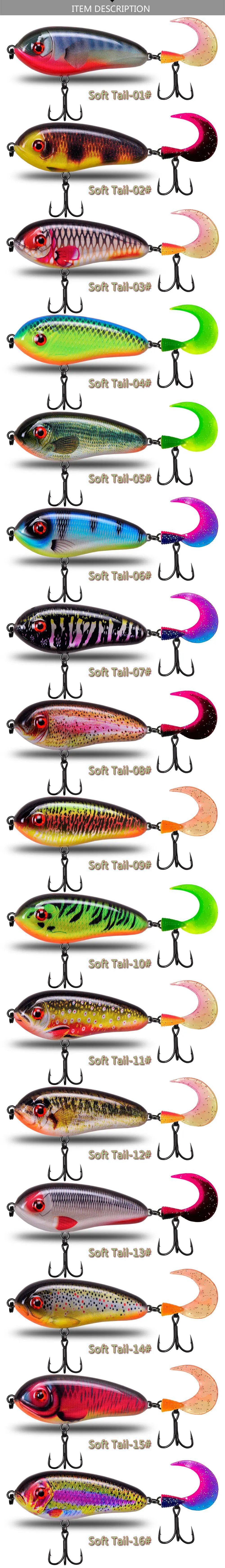 Lure 25g Freshwater Biomimetic Artificial Fish ABS Artificial & Bionic Lures - view 7
