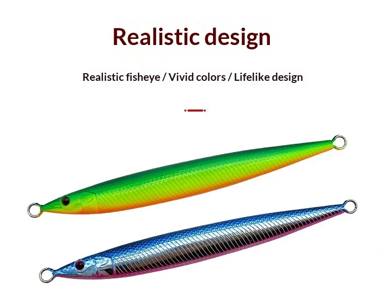 Sea Fishing Shore Casting Jigging Lure Metal Artificial & Bionic Lures - view 13