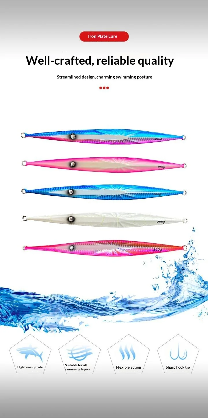 Manufacturer Sea Fishing Lure Long Strip Metal None - view 11