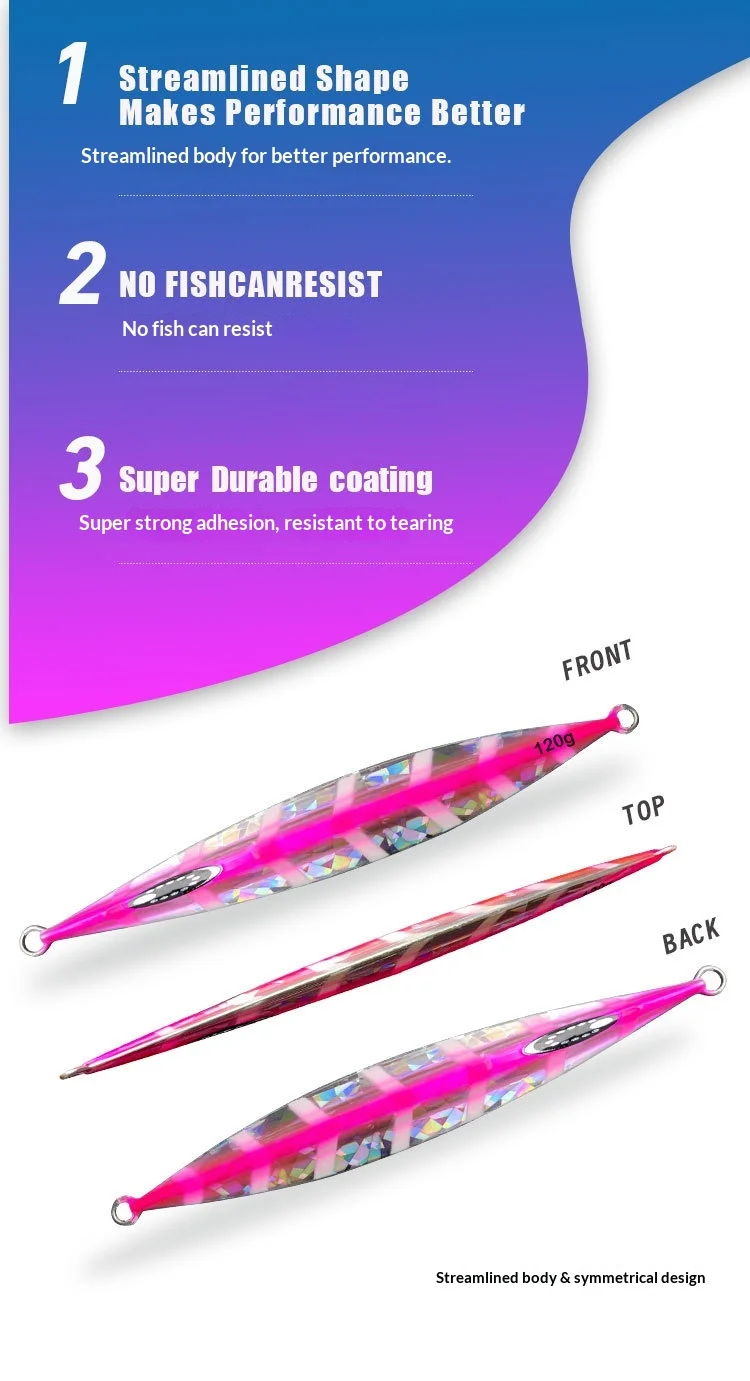 Night Glow Lure Iron Plate Metal Metal None - view 9