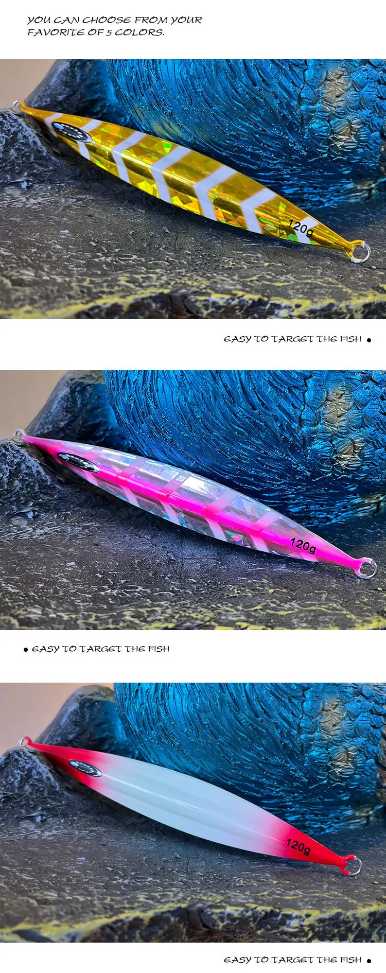 Night Glow Lure Iron Plate Metal Metal None - view 17