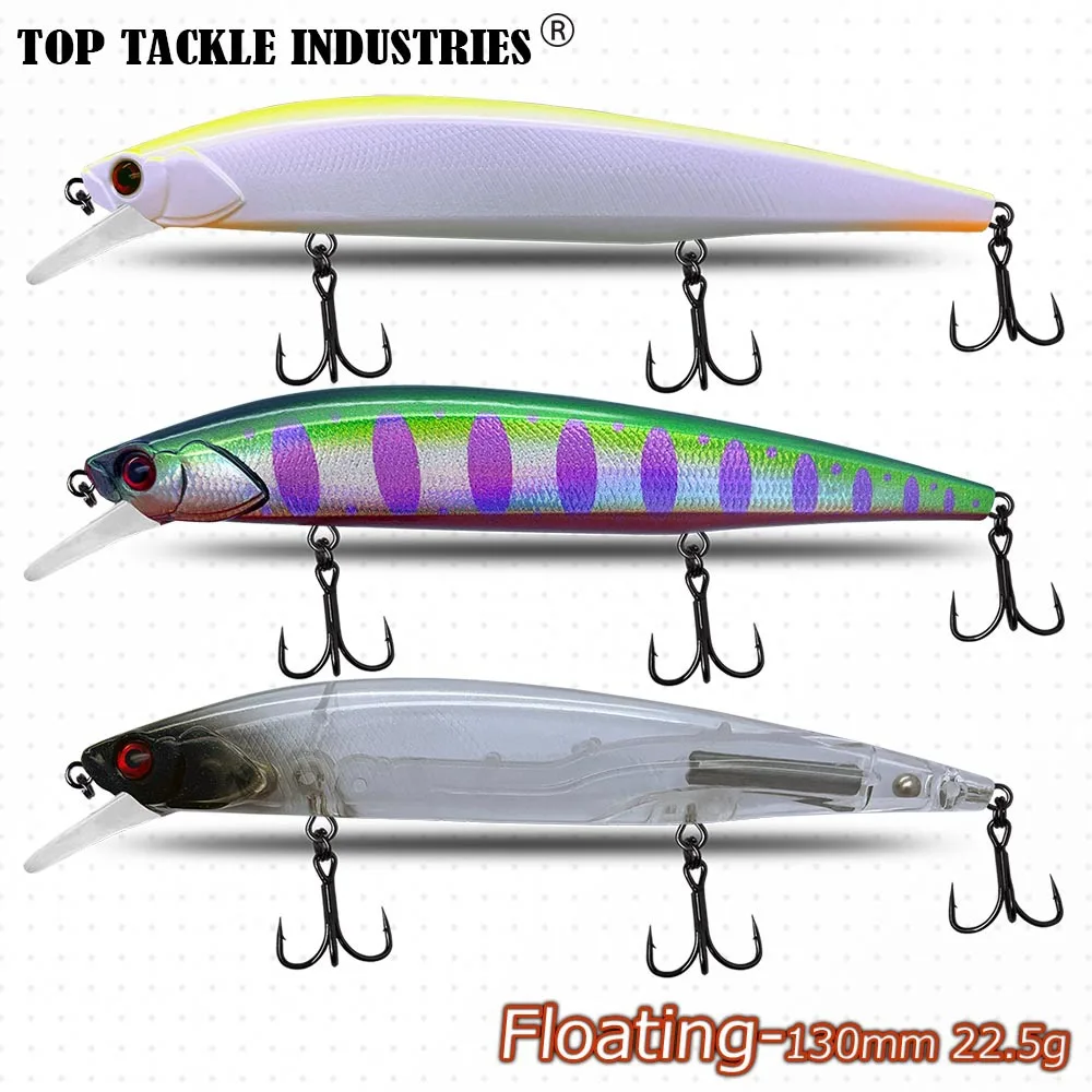 Long Cast Floating Minnow 130mm 225g Plastic None - view 5