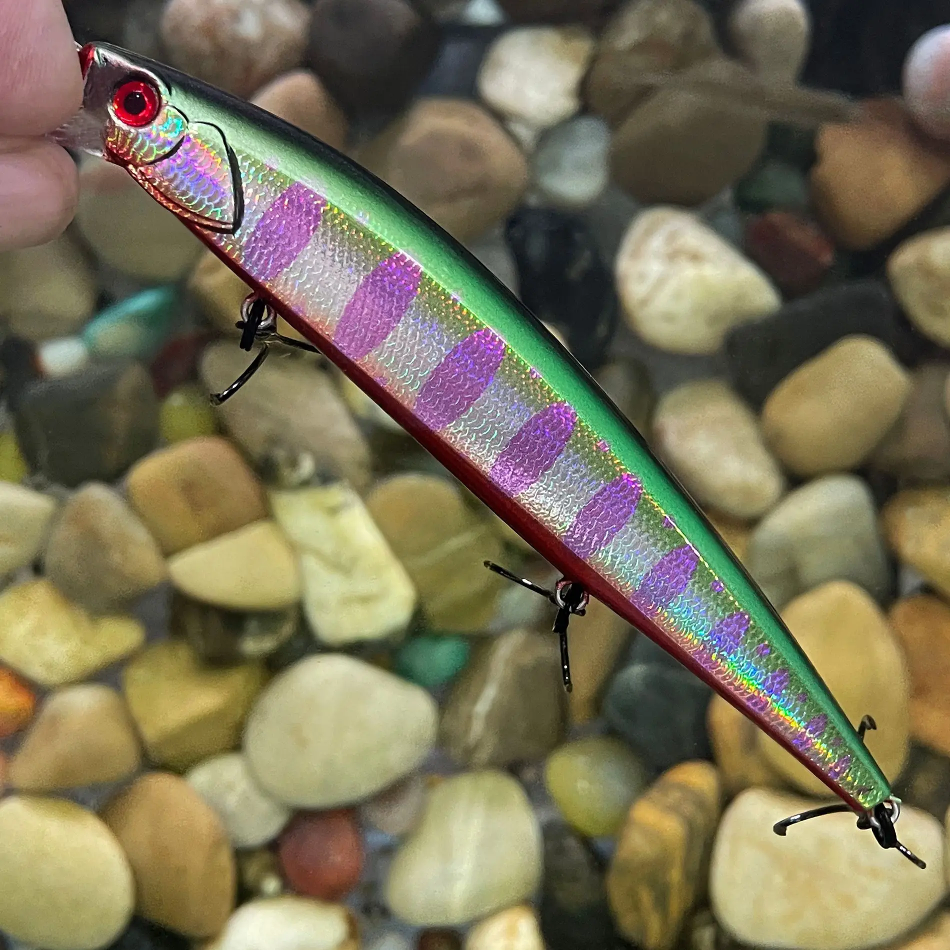 Long Cast Floating Minnow 130mm 225g Plastic None - view 11