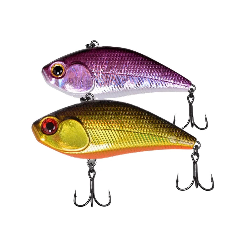 Vibro Lure with Rattle Beads Sinking ABS Hard Lure - view 3