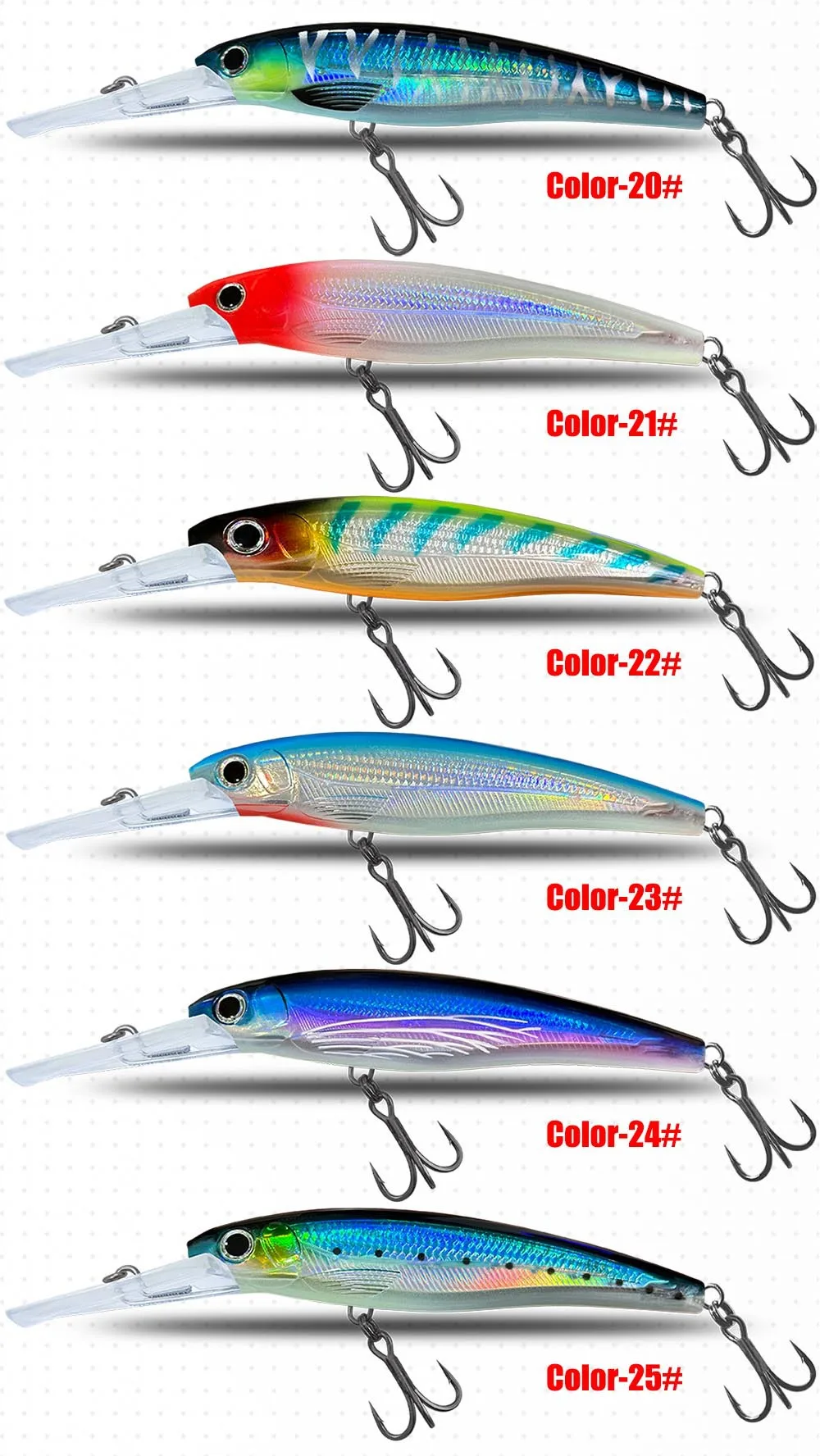 CHEERY Sea Fishing Trolling Lure Bait ABS None - view 7